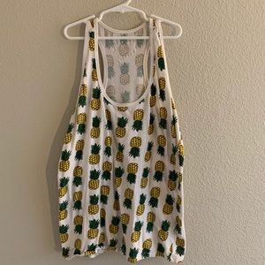 Racerback Pineapple Tank